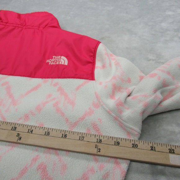 The North Face Sweatshirt Women Medium Pink Fleece 1/2 Zip Pullover 200wt Tundra - Picture 11 of 13
